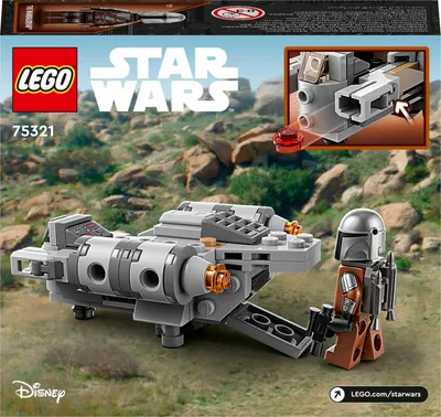 Obrázok produktu pre LEGO Star Wars Mikrostíhačka Razor Crest™, Stavebnica, 6 rok / roky, Plast, 98 kusov, 107 g