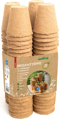 Produktbild von Romberg -Anzuchttöpfe Rund 6 cm 96 stk