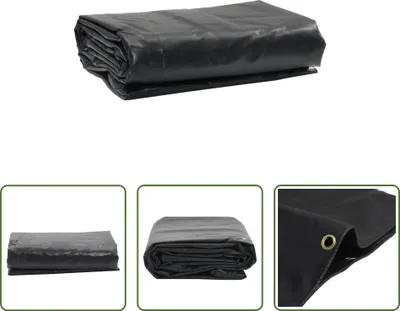 Immagine prodotto di The Living Store Abdeckplane Anthrazit 5x6 m 650 g/m²