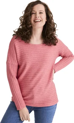 Produktbild von Stooker Women CARLY Damen Strickpullover Loose Fit 44/46 red melange