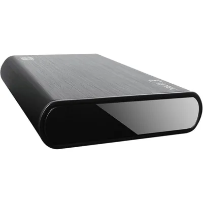 Produktbild von FANTEC DB-ALU31 schwarz 3,5 SATA USB 3.1 Typ-C