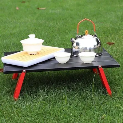 Produktbild von Famanu Campingtisch Aluminium - Klappbar, Multifunktional, Mit Tragetasche