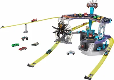 Produktbild von Zuru Metal Machines - Garage Spinnenangriff Spielset 6725