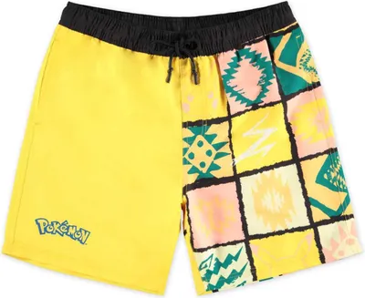 Produktbild von Pokémon Badeshort Herren Pokémon multicolor Fan-Merch, Gaming 100% Polyester S