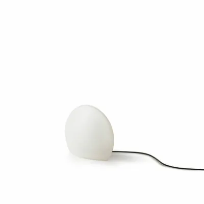 Immagine prodotto di Authentics EGGO Outdoor Leuchtskulptur S, Bodenleuchte, Dekoleuchte, Dekolampe, Weiß, 822556