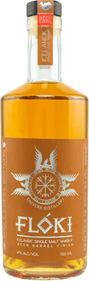 Produktbild von Flóki Icelandic Single Malt Whisky BEER BARREL Finish 47% Vol. 0,7l