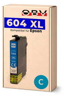 Produktbild von Kompatible Druckerpatrone 604XL für Epson Cyan