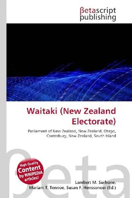 Produktbild von Waitaki (New Zealand Electorate)