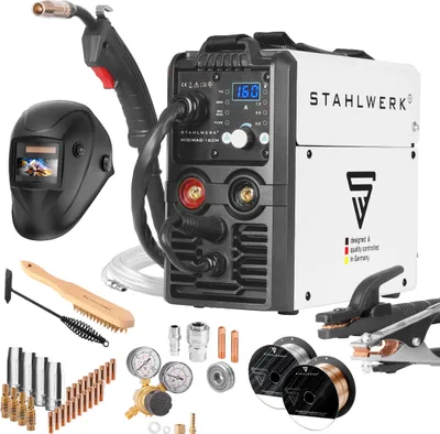 Produktbild von STAHLWERK Svárecí stroj MIG MAG 160 M plne vybavený IGBT se skutecnými 160 ampéry