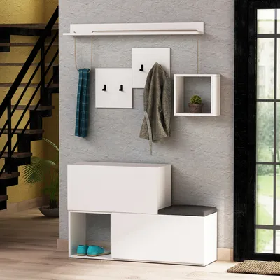 Obrázok produktu pre Skye Decor, Predsie?ová zostava - Horton (Biela)