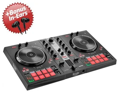 Produktbild von Hercules DJ Control Inpulse 300 MK2 + Bonus In-Ear Kopfhörer
