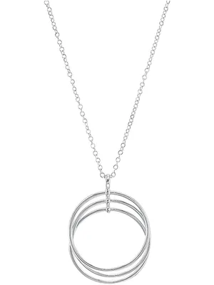 Produktbild von S.Oliver Silber Kette mit Ringanhänger 2034351