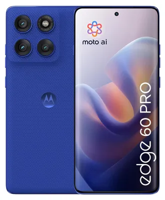 Zdjęcie produktu dla Motorola edge 60 pro, 16,9 cm (6.67"), 12 GB, 512 GB, 50 MP, Android 15, Niebieski