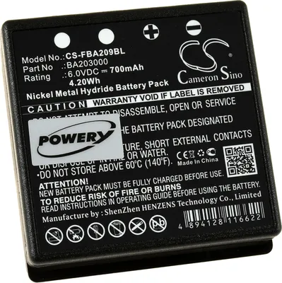 Image de Batterie pour HBC Type BA209061