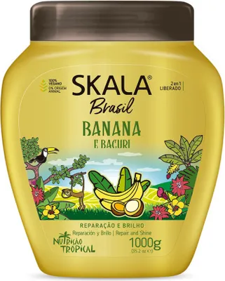 Zdjęcie produktu dla Skala Brasil Banana Conditioning Cream 1000g 2em1