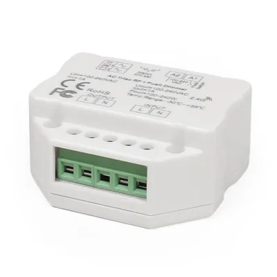 Produktbild von Tast-Dimmer McShine "TD-24", LED-geeignet, max. 240W, 230V, passend für UP-Dose