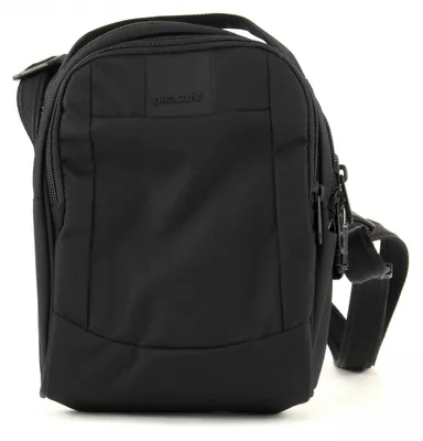 Produktbild von pacsafe Umhängetasche Schultertasche Metrosafe LS100 Crossbody Black weiß