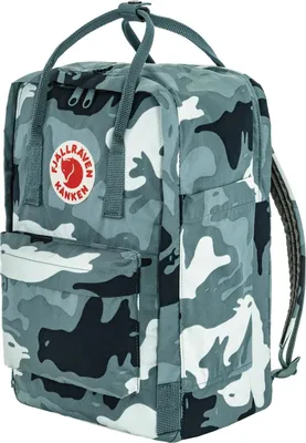 Produktbild von Fjällräven Kånken Graphics - Rucksack 15" 38 cm (nimbus blue-hidden animals)
