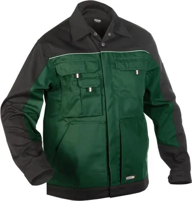 Produktbild von DASSY Arbeitsjacke LUGANO Gr. 4XL grün/anthrazit