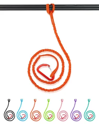 Productafbeelding van Paddel Leash kajak peddel lijn veiligheidslijn elastisch 150-210 cm