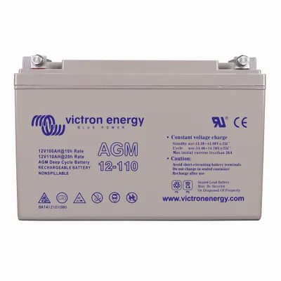 Produktbild von Victron AGM 12V 110Ah Deep Cycle Akku Batterie