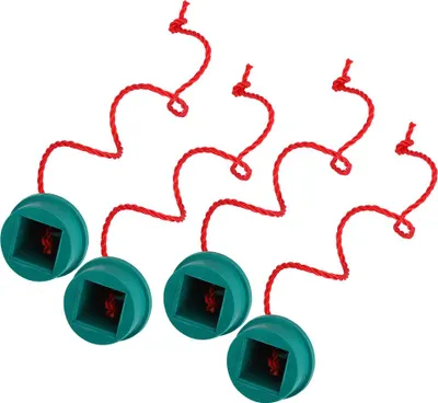 Produktbild von 4 Stück grüner Gummi-Billard-Kreidehalter, Snooker-Tisch, Behälter, Kappe, Zubehör