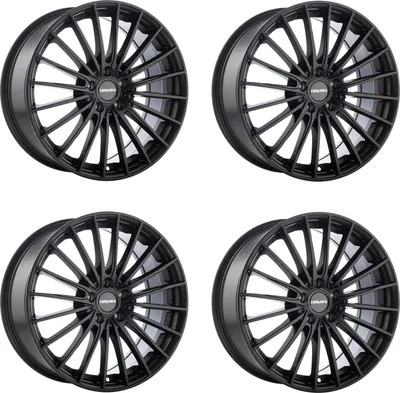 Produktbild von 4 x Carmani Felgen 24 Karl 8 Zollx19 Zoll ET38 5x112 black matt CA240819H538BM kompatibel mit Mercedes A-Klasse B-Klasse C-Coupé C-Klasse CL CLA E-Klasse EQA