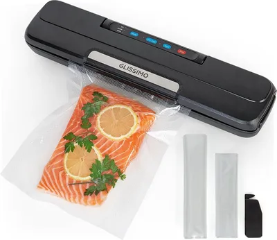 Image de Machine à emballer sous vide, 65 kPa, pour produits humides et secs, compacte, idéale pour la conservation des aliments