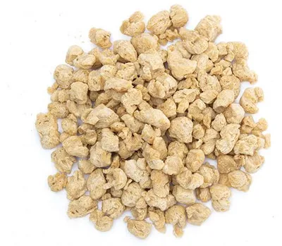 Produktbild von Yakeba Soja-Gulasch/Chunks 2x1000g – Veganer Fleischersatz aus Sojabohnen, gentechnikfrei, vegan, europäischer Anbau, für Gulasch & Chili