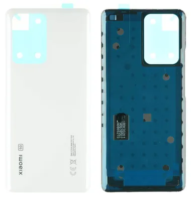 Produktbild von Xiaomi Mi 11T (Pro) 5G Backcover + Kleber (Moonlight White), Weiß