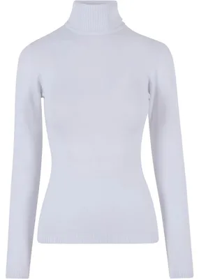 Produktbild von Urban Classics - Sweatshirt Rollkragen für Damen TN988 (XL) (Weiß)