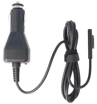 Produktbild von 15 Volt KFZ-Ladekabel Microsoft Surface Pro 5, 6, 7, X Ladestrom 2,58A, Spannungen beachten, 112,5 cm Kabellänge