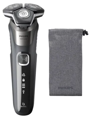 Immagine prodotto di Philips SHAVER Series 5000 S5887/10 rasoio elettrico Rotazione Trimmer Grigio