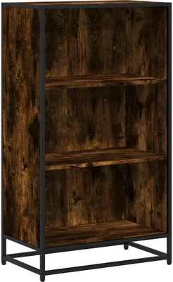 Immagine prodotto di vidaXL Libreria in rovere fumé 60x35x107,5 cm Materiale a base di legno