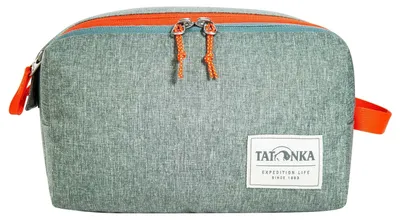 Produktbild von TATONKA Kulturbeutel Cosmetic Double Zip Pouch Sage Green grün