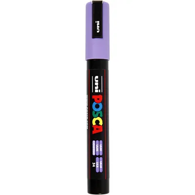 Produktbild von POSCA Pigmentmarker (PC-5M) lila