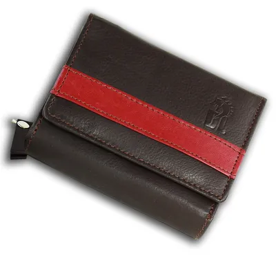 Obrázek produktu pro DrachenLeder kožená pánská peněženka 10x3x8 cm hnědá OPZ100D