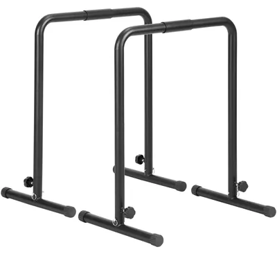Produktbild von Dip-Stangen Dip-Ständer-Station mit Einstellbarer Höhe, 200 kg Fitness-Workout-Dip-Stangen-Station, Stabilisator, Parallette-Liegestützständer, Parallelbarren Krafttraining im Heim-Fitnessstudio