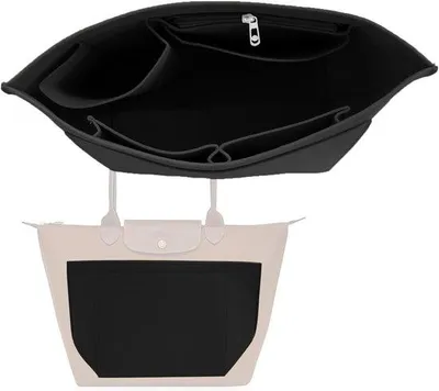 Productafbeelding van Famanu Tas Organizer - Veelzijdig organizer voor handtassen - Zwart - M