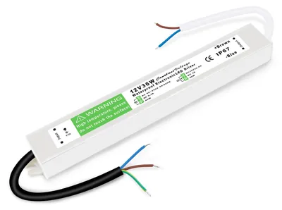 LED-Transformator 12V 36W, 230V auf 12V, IP67, flimmerfrei