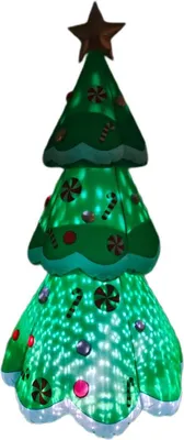 Immagine prodotto di Albero di Natale autogonfiabile 240 CM LED
