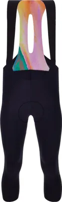 Immagine prodotto di SANTINI Pantaloncini da ciclismo 3/4 con pettorina - UNICO - Nero 2XL