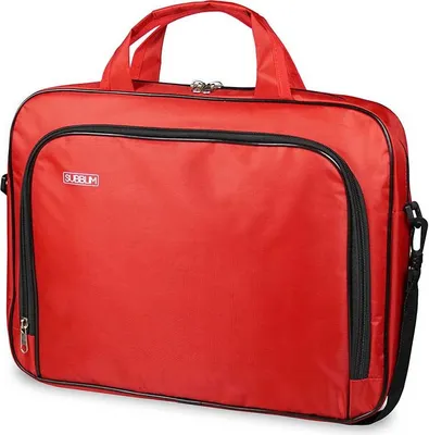 Productafbeelding van Laptoptas Subblim, Oxford, rood