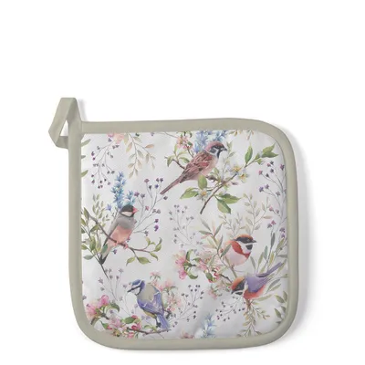 Imagen del producto de Ambiente. Estampado de pájaros. Cojines cuadrados, 20x20 cm