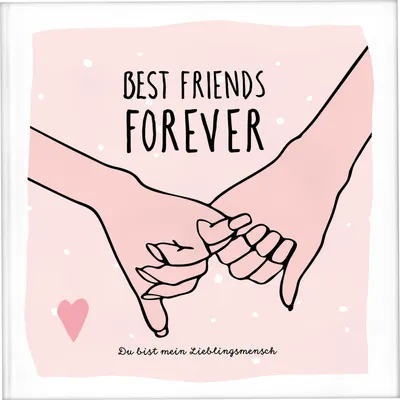 Produktbild von Best Friends Forever - das Erinnerungsalbum für die beste Freundin zum Ausfüllen | Freundebuch für Mädchen und Erwachsene | Erinnerungsbuch beste Freundin | Beste Freundin Geburtstagsgeschenk