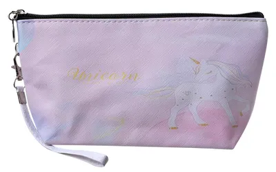 Image de Pochette de toilette en polyuréthane, 23 x 13 cm, rose, marque Juleeze, modèle JZTB0023