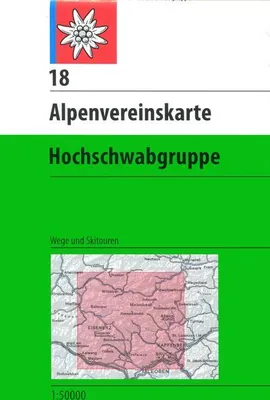 Produktbild von DAV Alpenvereinskarte 18 Hochschwabgruppe 1 : 50 000