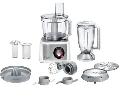 Produktbild von 3,9 l 1250 w weiße multifunktionale küchenmaschine Bosch B1EMC812S8
