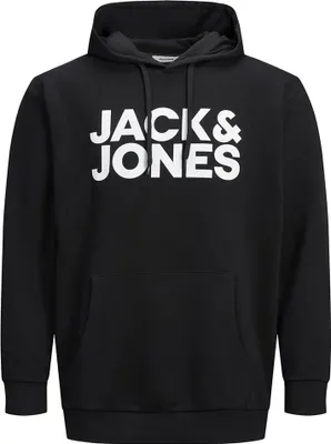 Produktbild von Jack & Jones 12163777, Schwarz, XXXXL, XXL, Baumwolle, Polyester, Nicht bleichen, Natürliche Trocknung