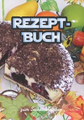 Produktbild von Rezeptbuch zum selberschreiben mit Register I Kochbuch I Backbuch I Platz für 125 Rezepte